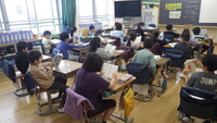 朝読書の様子