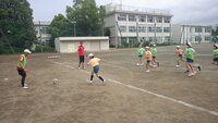 みんなでサッカー!